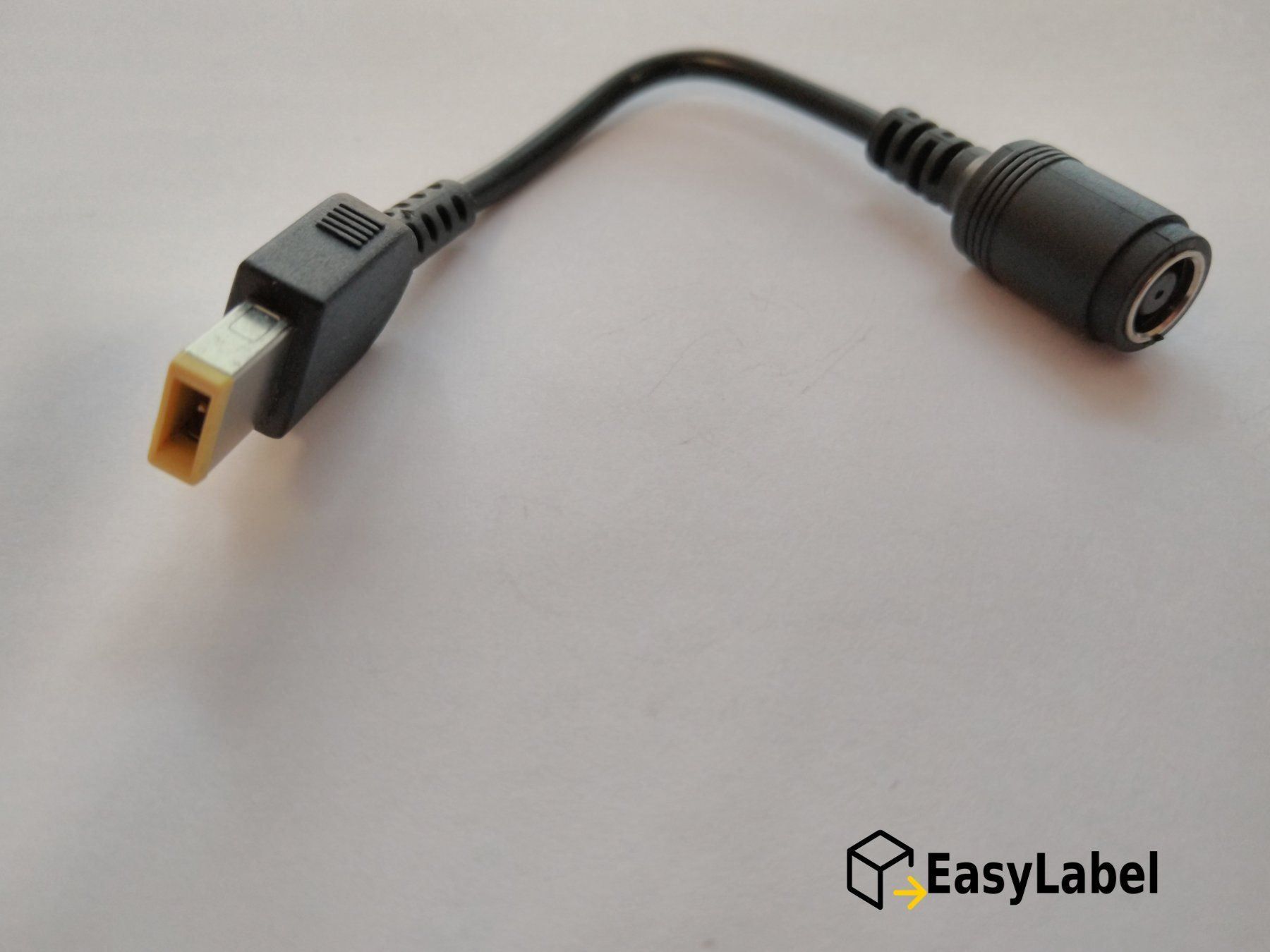 Lenovo Cavi: Lenovo Übergang Stromkabel rund->eckig – Nuovo e nell'imballaggio originale da Glattpark(Opfikon) venduto da easylabel 1