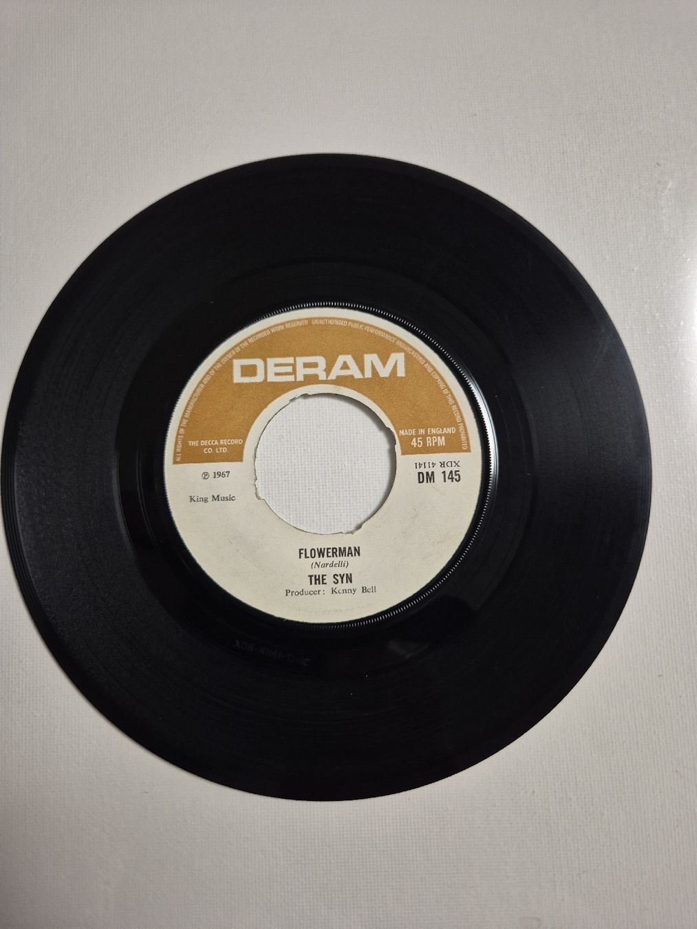 Vinyles: The Syn -  Hour Technicolour Dream / Flowerman - Single 7 – D'occasion à Uster par newwave0 2