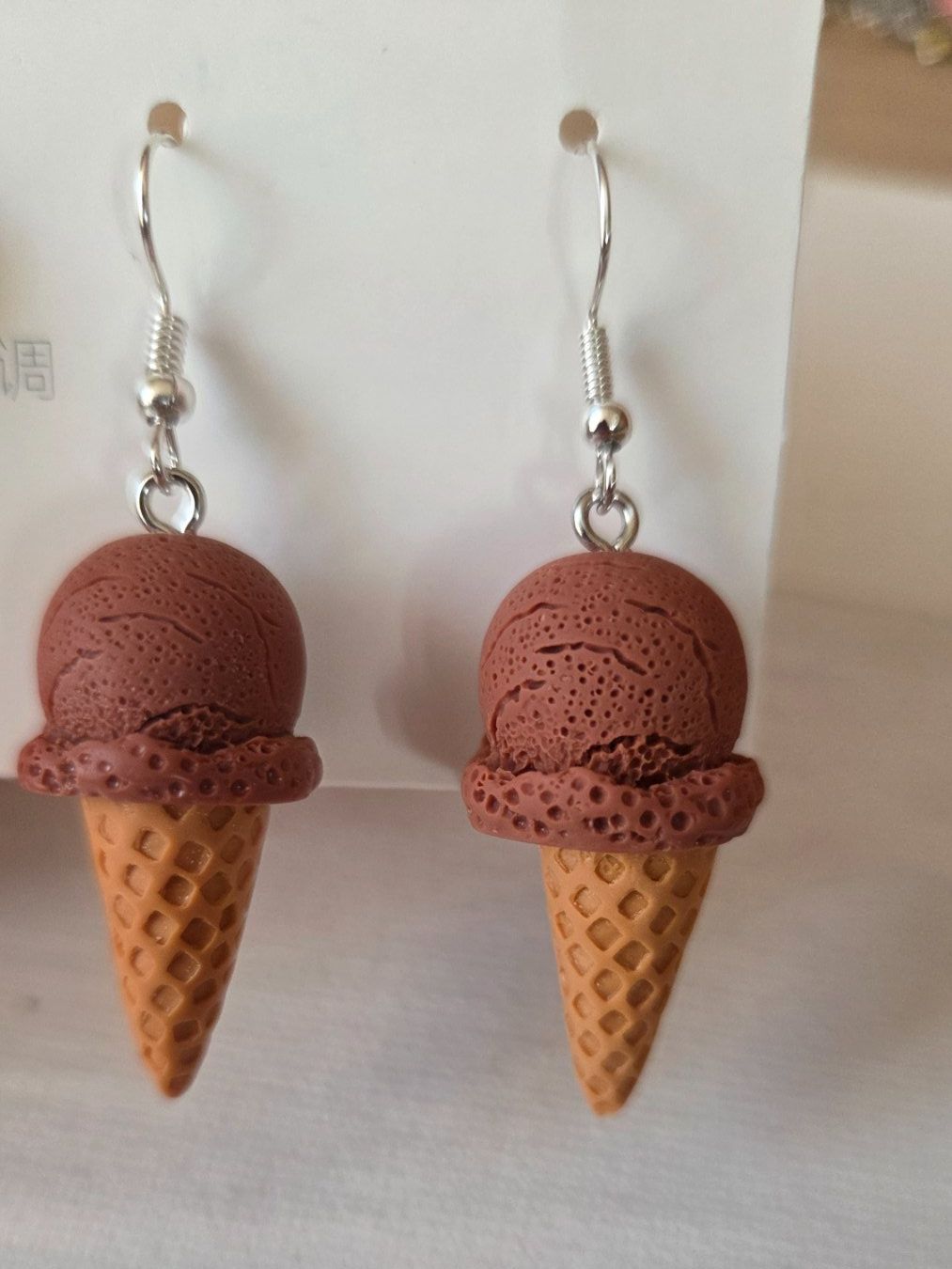 Orecchini pendenti & Orecchini a lobo: Glace Cornet Ohrringe Süss Sommer Style Boho – Nuovo (secondo la descrizione) da Weggis venduto da Leeclipse