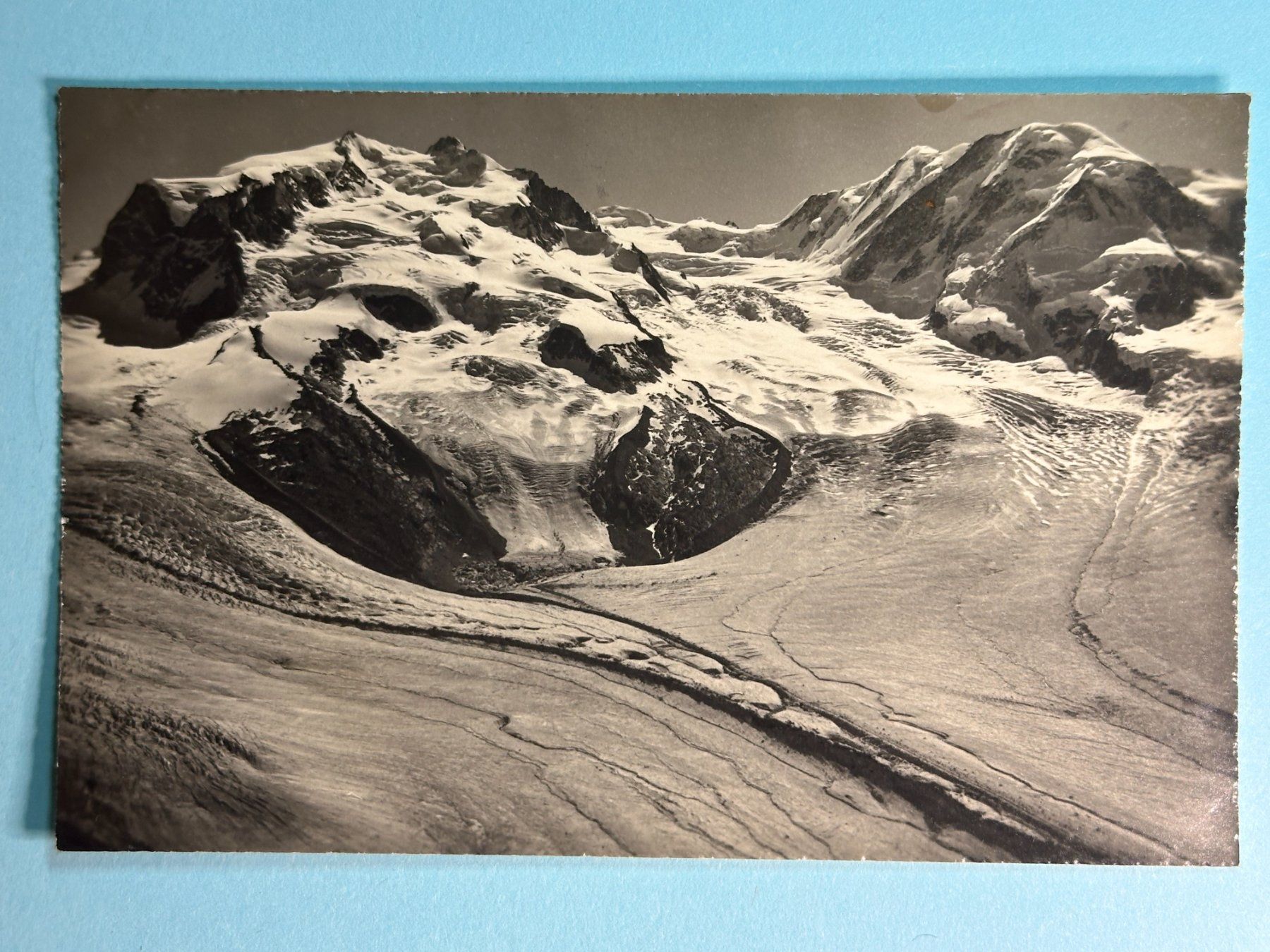 Ansichtskarten: Zermatt - Gornergrat - Monte Rosa – Gebraucht aus Steg VS von _vinci_