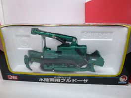 Komatsu Bulldozer von Shinsei -13.5cm - made in Japan OVP