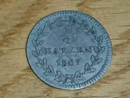 Basel: 1/2 Batzen 1809 +++ TOP +++
