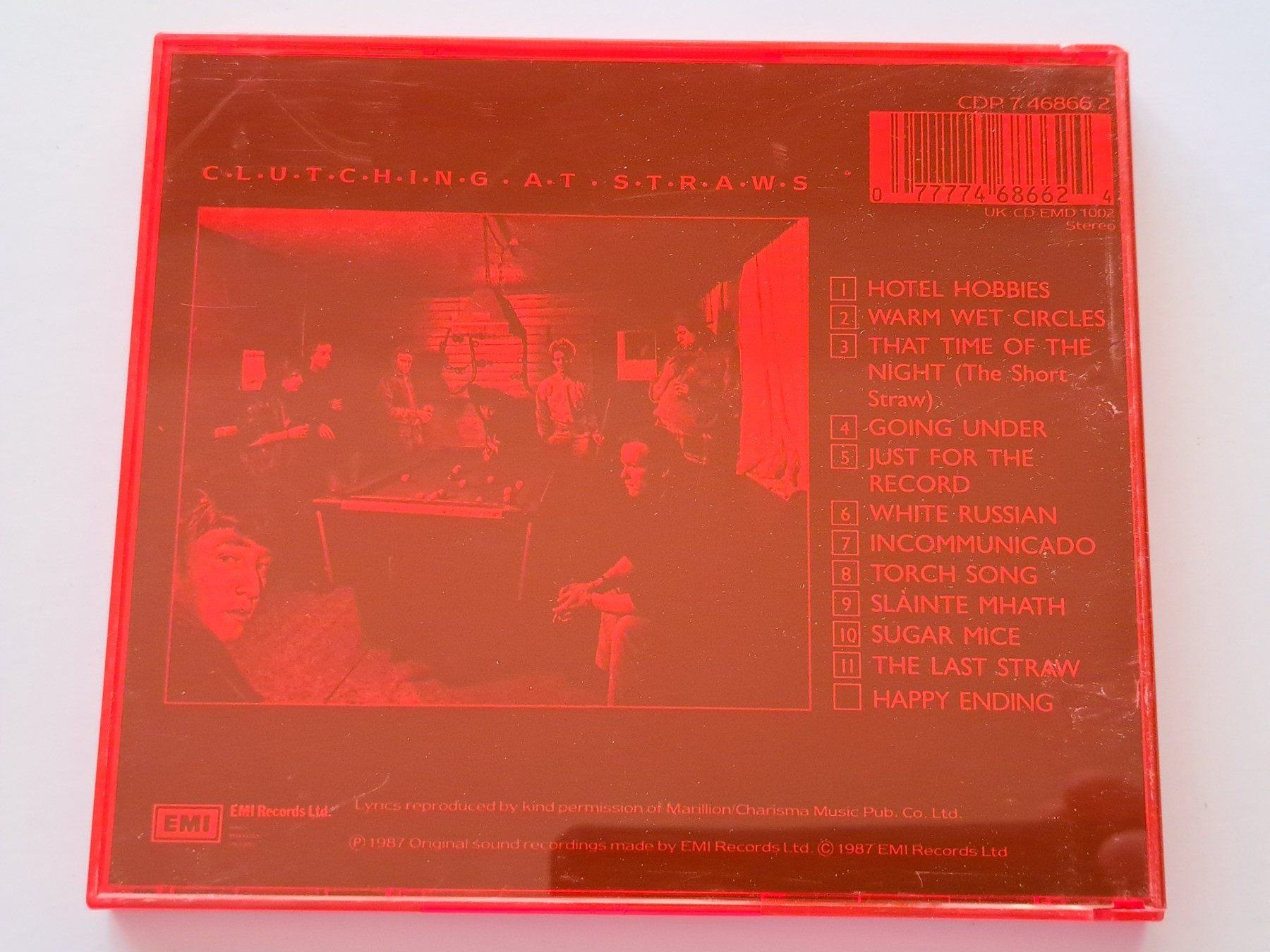 CD: CD Marillion – Clutching At Straws – Usato da Pully venduto da bro_n52j 1