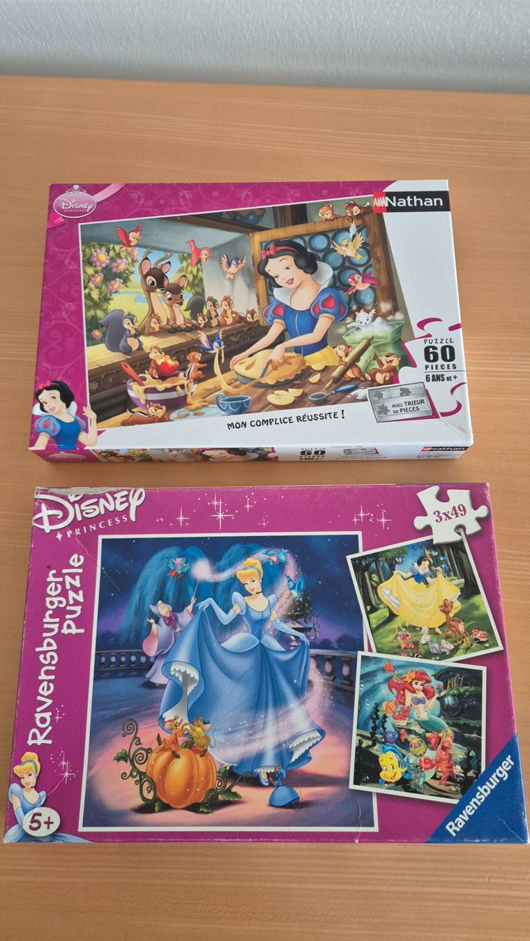 Disney Puzzle: 5 puzzles disney : PN: CHF 59.90 – Usato da Goumoens-la-Ville venduto da cfaIII 1