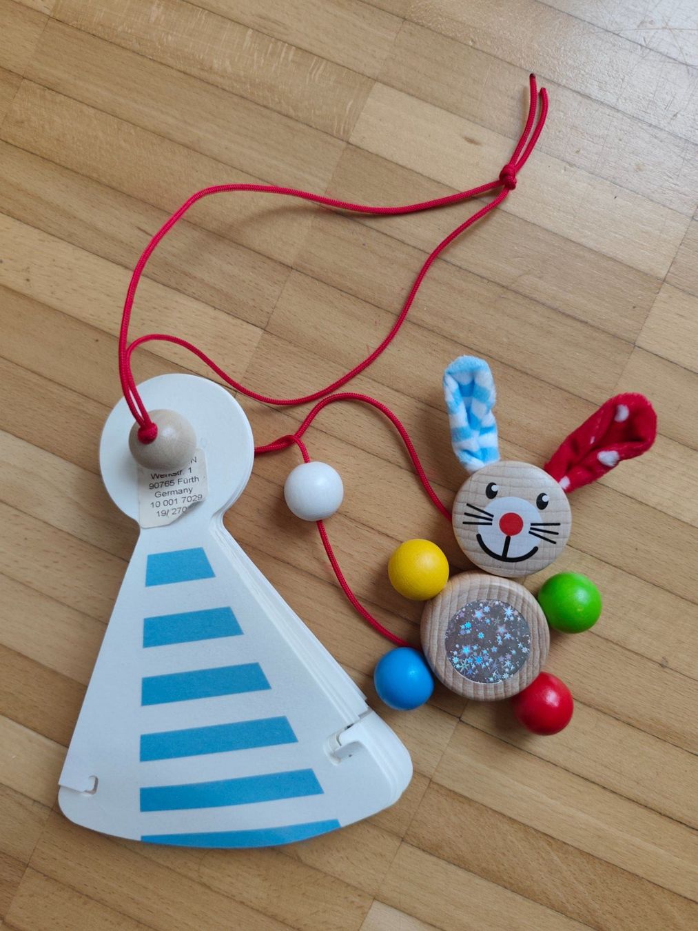 Eichhorn Spielzeuge: Babymobile Hase an Fallschirm – Gebraucht aus Urdorf von core8 1