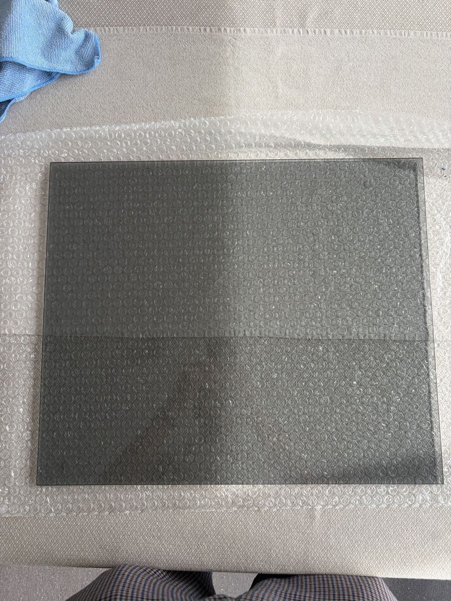 Ikea Piatti di portata: Glasplatte MALM transparent grau,  40x48 cm – Usato da Dagmersellen venduto da sim_zqh8