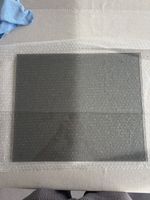 Glasplatte MALM transparent grau,  40x48 cm