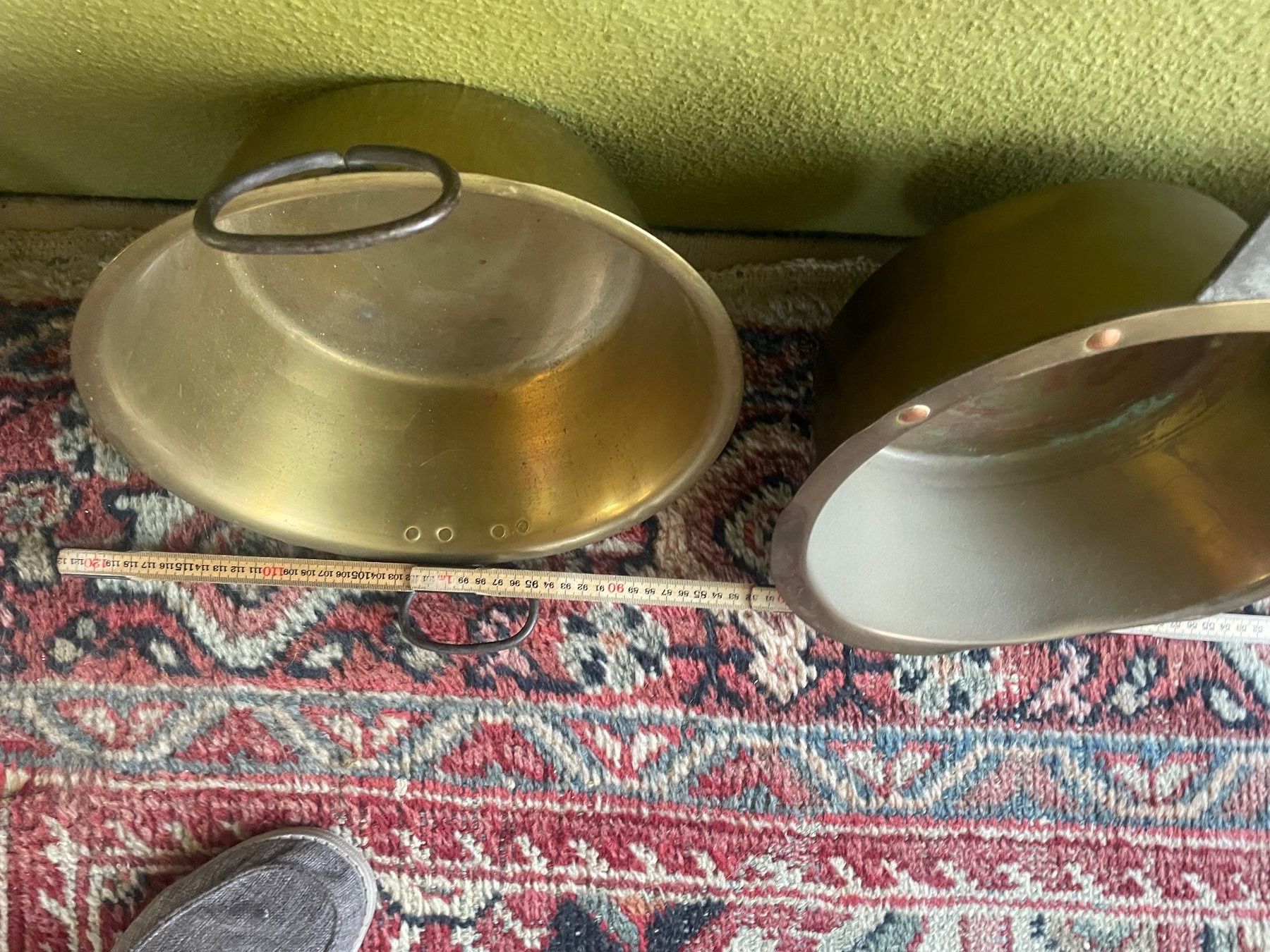 Töpfe: Antike Kochtöpfe Messing 4 Stück gebraucht – Gebraucht aus Volketswil von rubin74 4