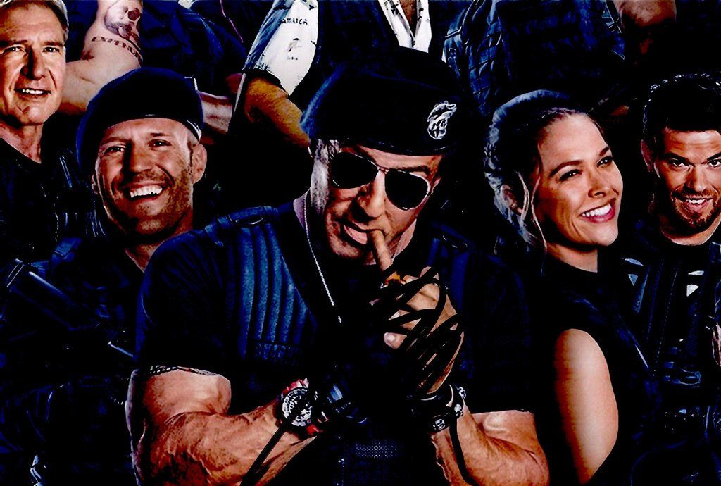 Autografi: EXPENDABLES Sylvester STALLONE TOP AUTOGRAMM – Usato da Egg b. Zürich venduto da Dbunny