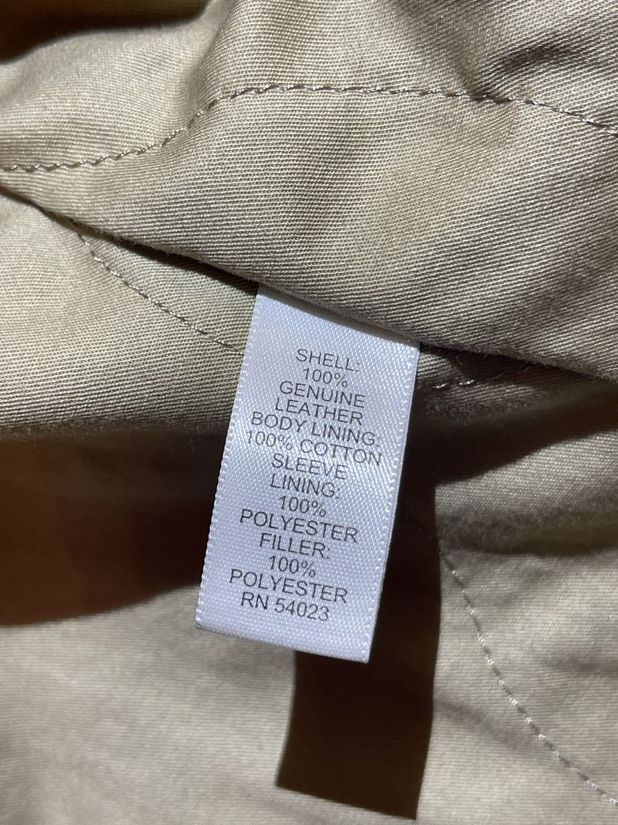 Banana Republic Giacche: Banana Republic classic leather jacket – Usato da Castagnola venduto da Car2X2N 5