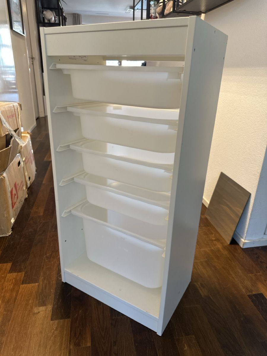 Scaffali: IKEA Trofast storage unit white used condition – Usato da Zürich venduto da Cyberra 3
