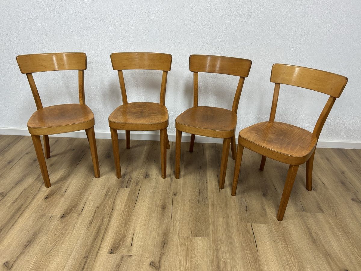 Horgen Glarus Sedie: 4er Set Beizenstühle Horgen Glarus – Usato da Basel venduto da MoebelSackmann 1