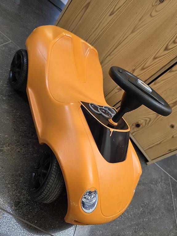 Fahrzeuge für Kinder: BIG Baby PORSCHE orange – Gebraucht aus Sins von littlesunshine84 2