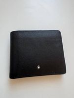 Portefeuille Montblanc noir en cuir Sartorial - Comme neuf