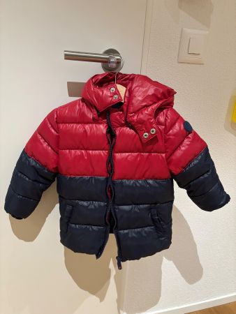 Mayoral Winterjacke, Gr. 86 (18M), rot/blau, Top Zustand!