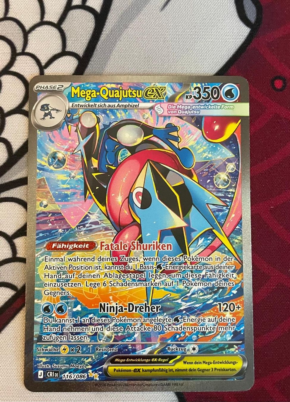 Pokémon Carte collezionabili: Greninja ex SIR – Nuovo (secondo la descrizione) da Watt venduto da BettinaRe01