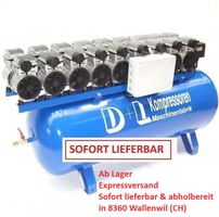00029 - Druckluftkompressor Silent LEISELÄUFER V18 810/8/270
