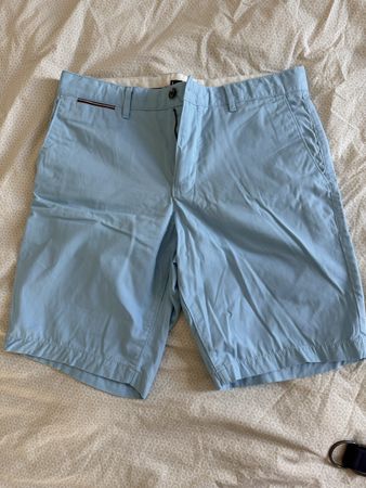 Tommy Hilfiger Shorts - Light Blue - Size 32 - Summer!