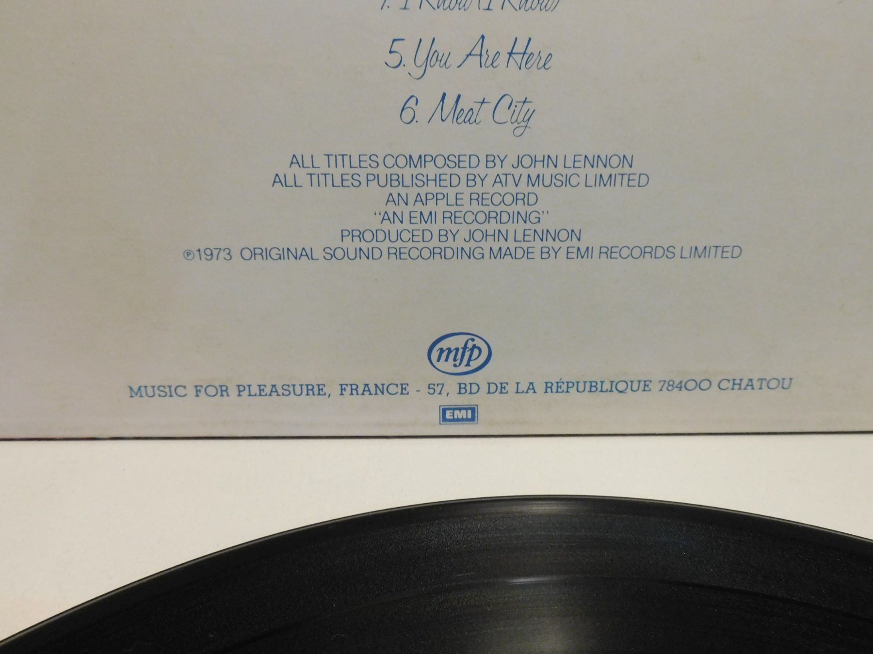Dischi in vinile: LP Schallplatte 1973 - John Lennon Mind Games     Lp – Usato da Sursee venduto da 76 3