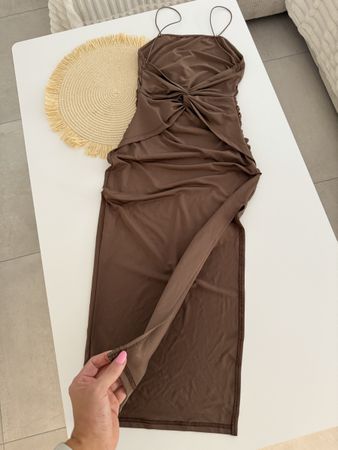 Brown summer dress Size XS