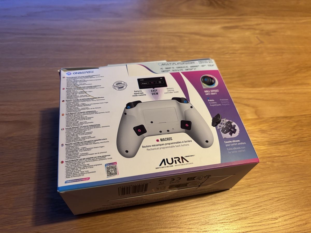 Controller: MANETTE SANS FIL AVEC ÉCRAN COMPATIBLE PC, SWITCH ET MOBILE – Nuovo e nell'imballaggio originale da GENEVE venduto da W-__-2000 1