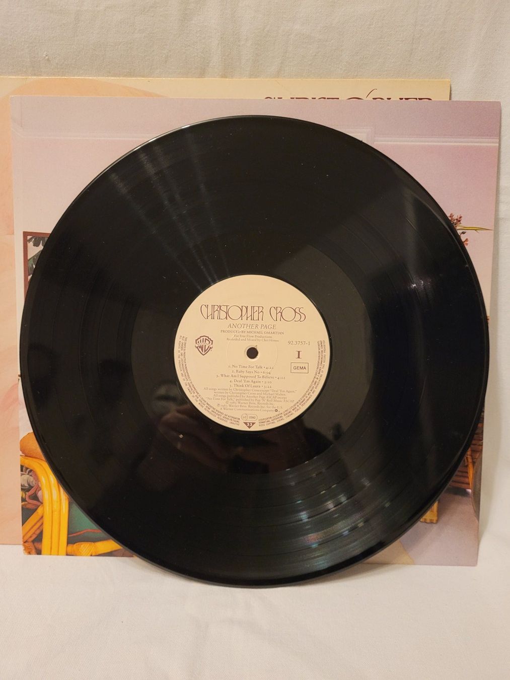 Dischi in vinile: Vinyle Christopher Cross - Another Page - Occasion – Usato da la Chaux-de-Fonds venduto da Lampe 2