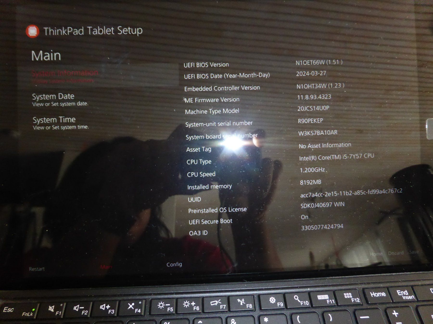 Lenovo Tablet PC: Lenovo X1 Tablet Gen 2 (No SSD) + Projector module – Gebraucht aus Bertschikon (Gossau, ZH) von SJLPHI