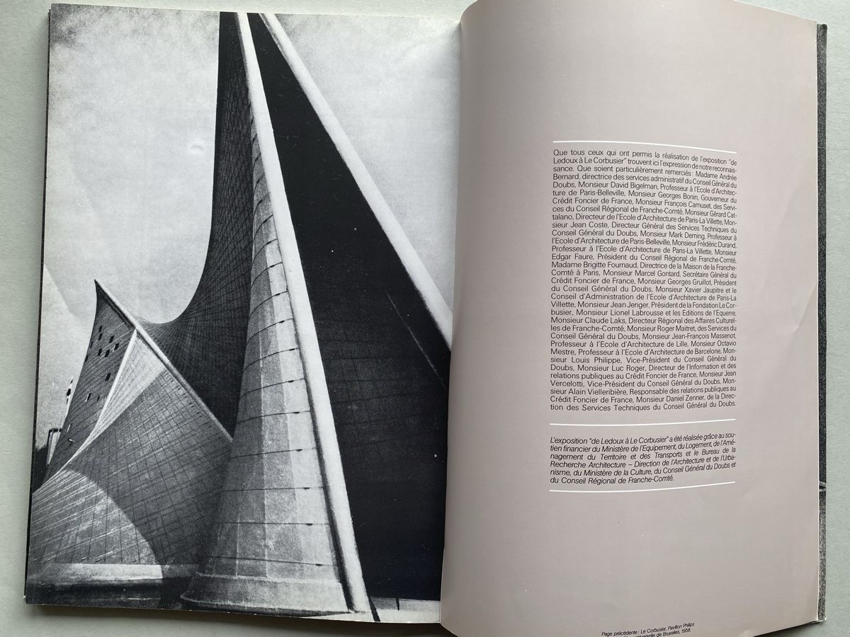Libri: De  Ledoux a Le Corbusier:  Origins Architecture Book. – Usato da Zürich venduto da lesgarcons 6