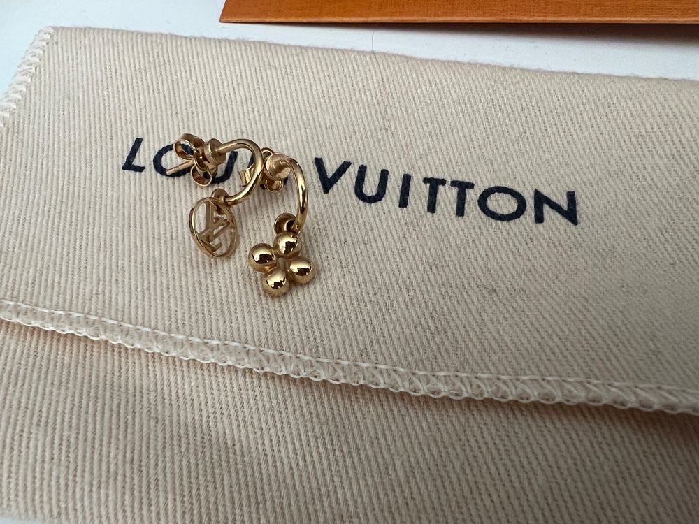 Louis Vuitton Blooming Ohrringe Gold