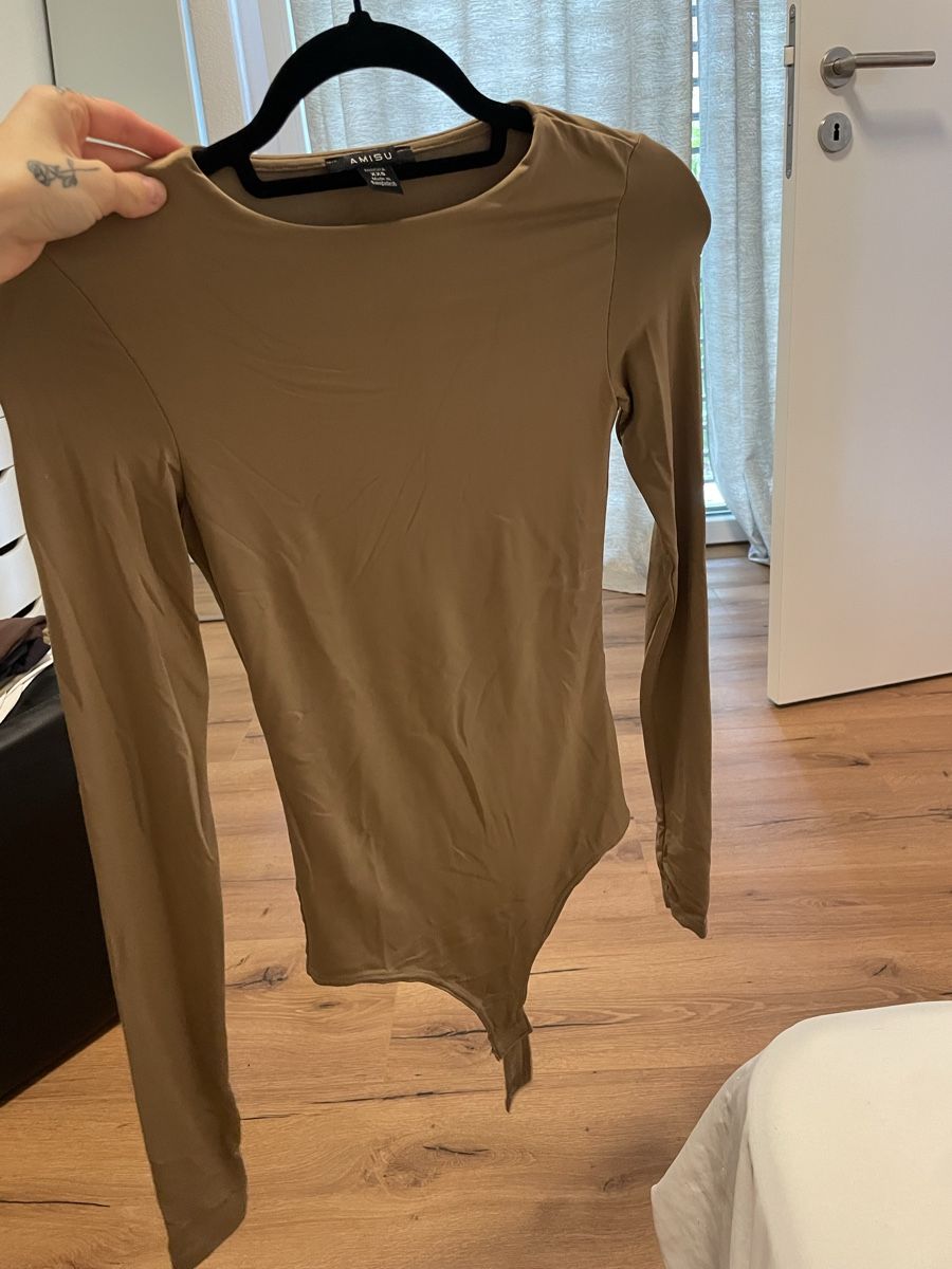 Tops: Bodysuit AMISU braun Grösse XXS – Neu (gemäss Beschreibung) aus St. Gallen von web_r57v