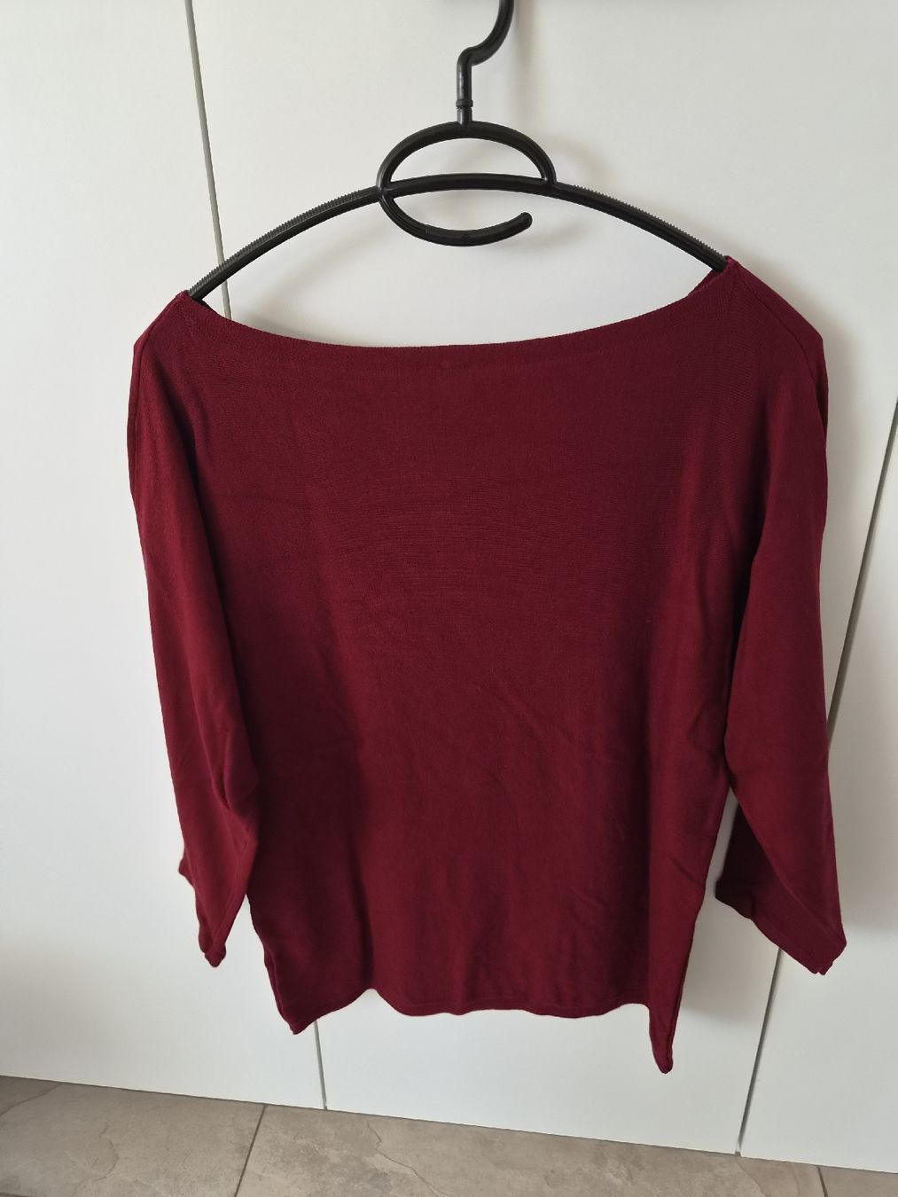 Pullover & Sweatshirts: Damen 3/4-Pullover Chicorée, Grösse M, bordeauxrot – Gebraucht aus Niederrohrdorf von Miripfiri 3