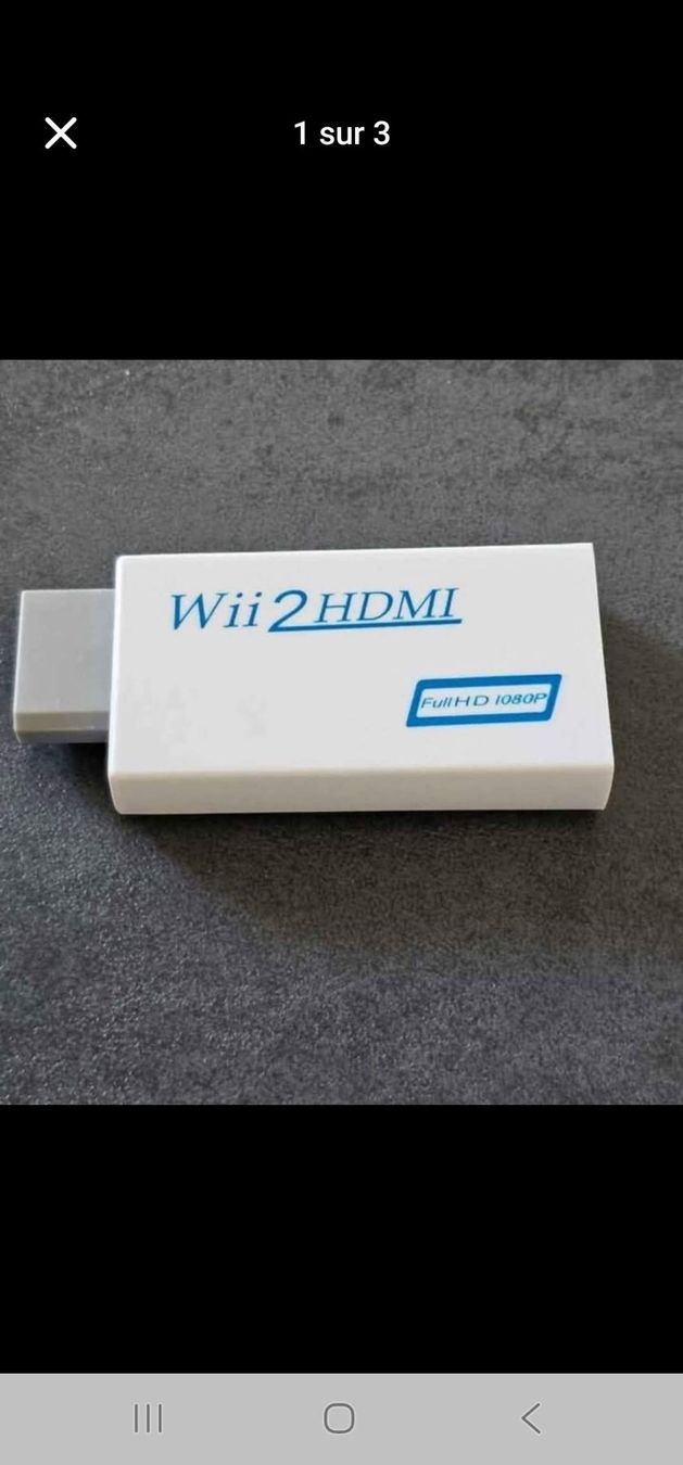Adattatori: Adaptateur Wii vers HDMI – Nuovo (secondo la descrizione) da Bulle venduto da Arushamalit