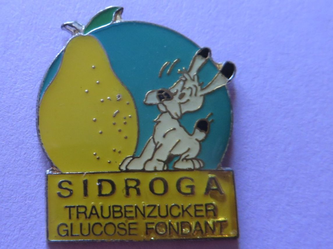 Placchette & Badge: PIN, ASTERIX & OBELIX, SIDROGA TRAUBENZUCKER, IDEFIX – Usato da Neuhausen venduto da luckimucki