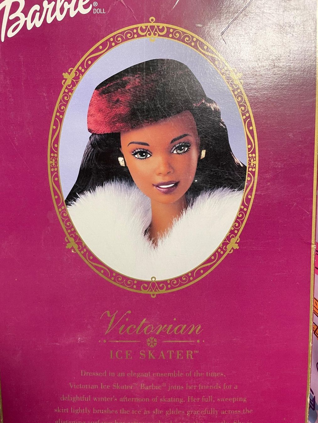 Bambole: VIKTORIANISCHE  Barbie Puppe MIT SPIELDOSE ICE SKATING – Nuovo e nell'imballaggio originale da Zürich venduto da venusandmars 2