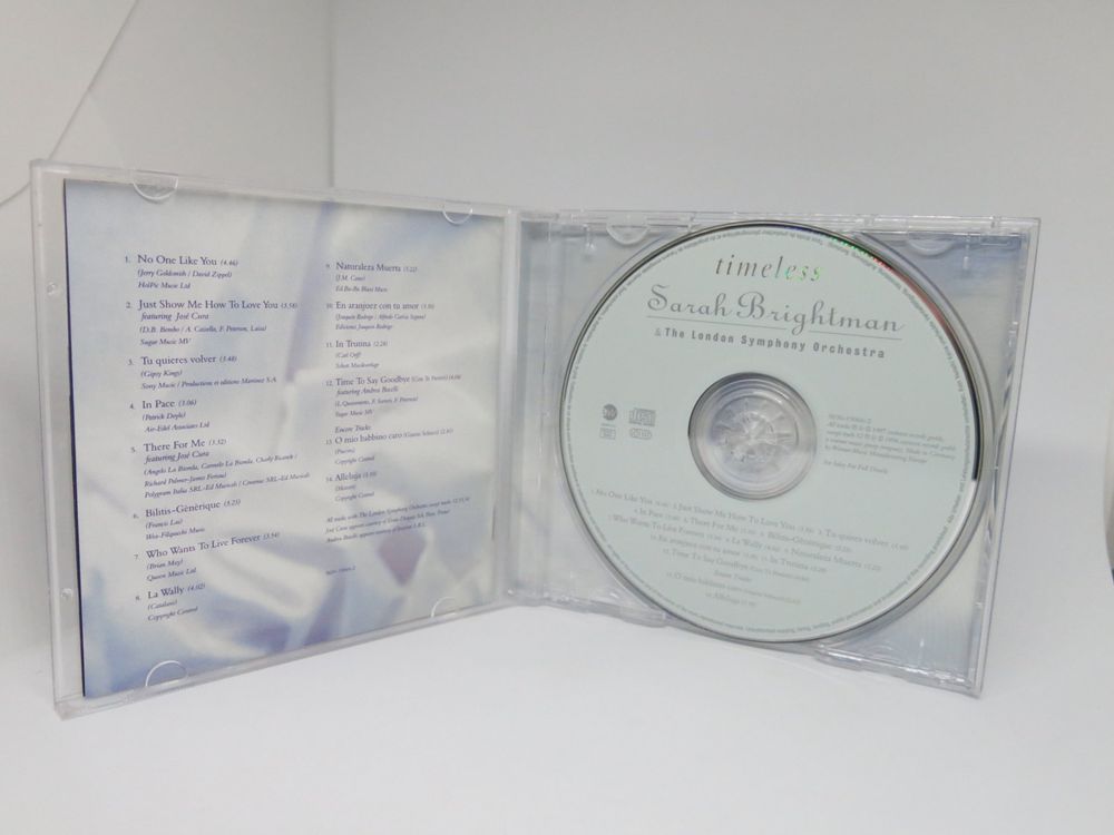 CD: Sarah Brightman The London Symphony - Timeless | Kaufen auf Ricardo