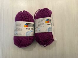 Schachenmayr Wash + Filz-it fine, Nr. 00126 Beere , NEU!