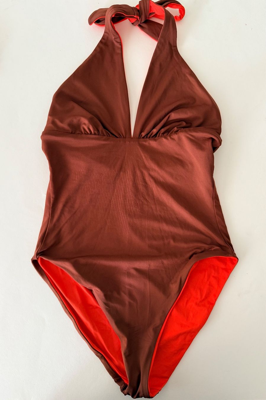Triumph Badekleider & Bikinis: TRIUMPH, Badekleid FREE SMART, Grösse 2, Farbe Orange/Braun – Neu und originalverpackt aus Rudolfstetten von gst_g7xl 4
