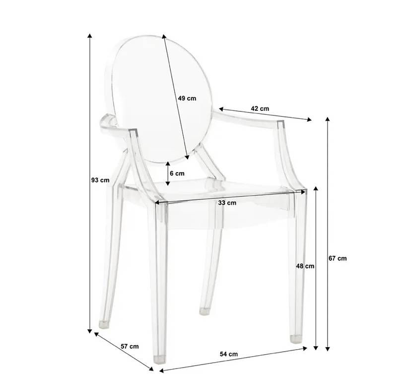 Sedie: Kartell Essstuhl Louis Ghost – Usato da binningen venduto da jujurusek 1