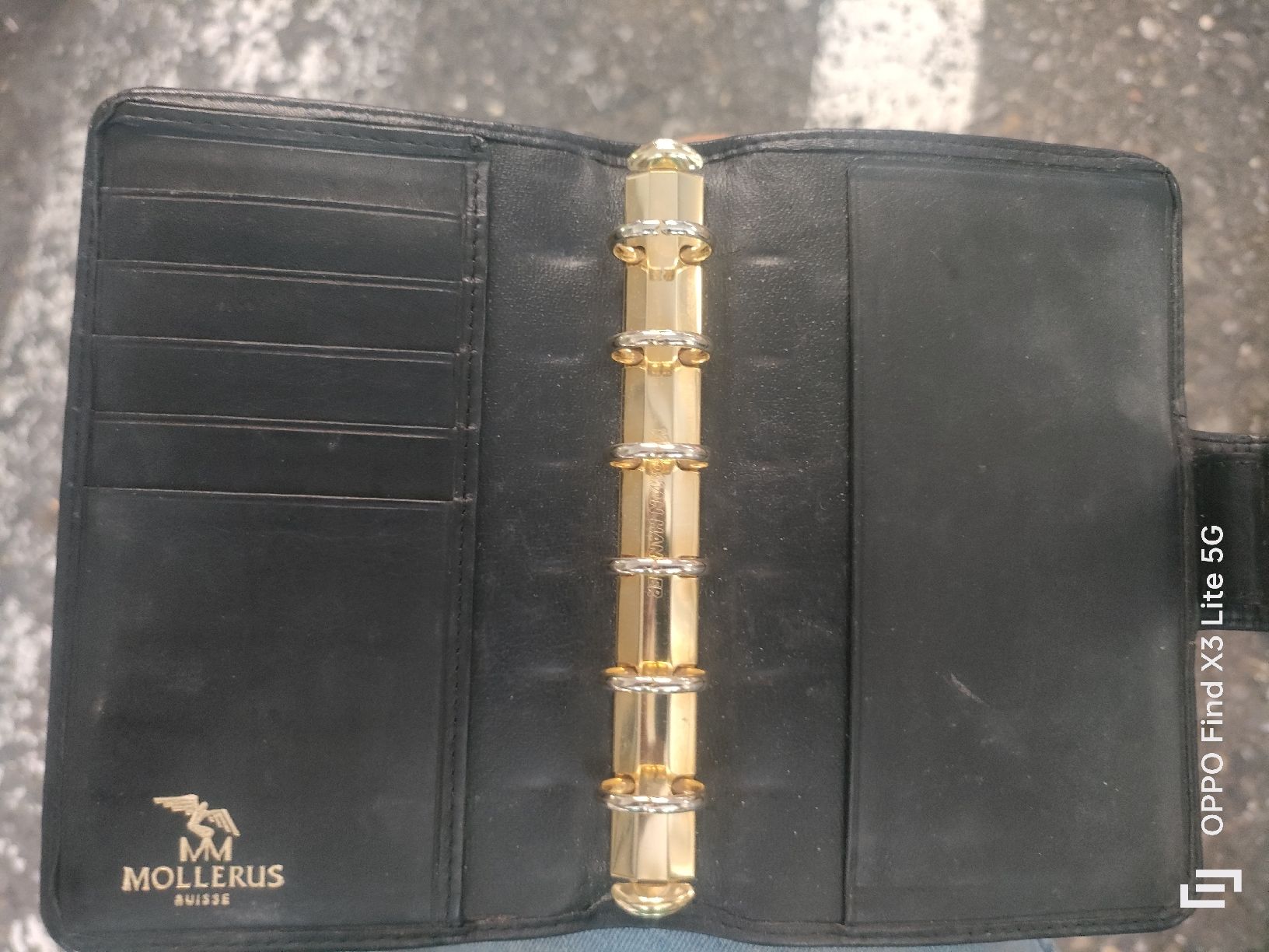 Calendriers: Mollersus Kalender Organizer Leder Schwarz – D'occasion à Zürich par emagenr 1