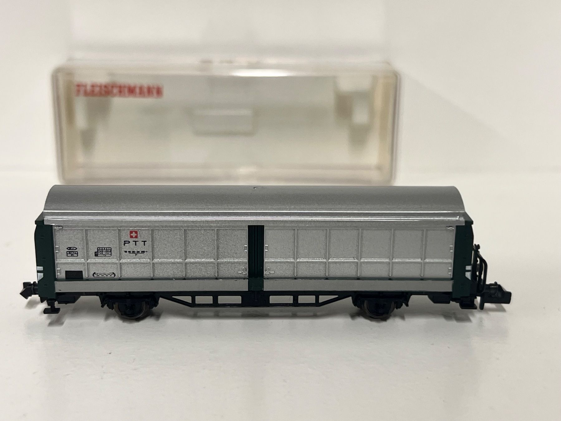 Fleischmann Modellini di ferrovie: Fleischmann Spur N PTT SBB – Usato da Geroldswil venduto da TopTrain54 1