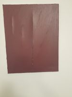 Original Gemälde Abstrakte Kunst 40x50 Purpurrot Zertifikat