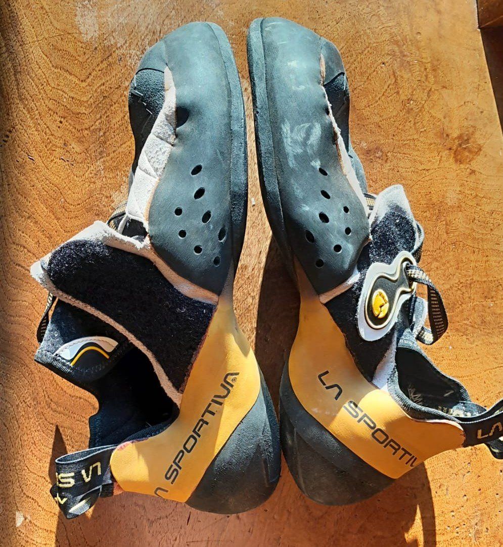 Chaussures hommes: Chaussons Escalade  La Sportiva Solution P3 – D'occasion à Champéry par Gargantua01 2