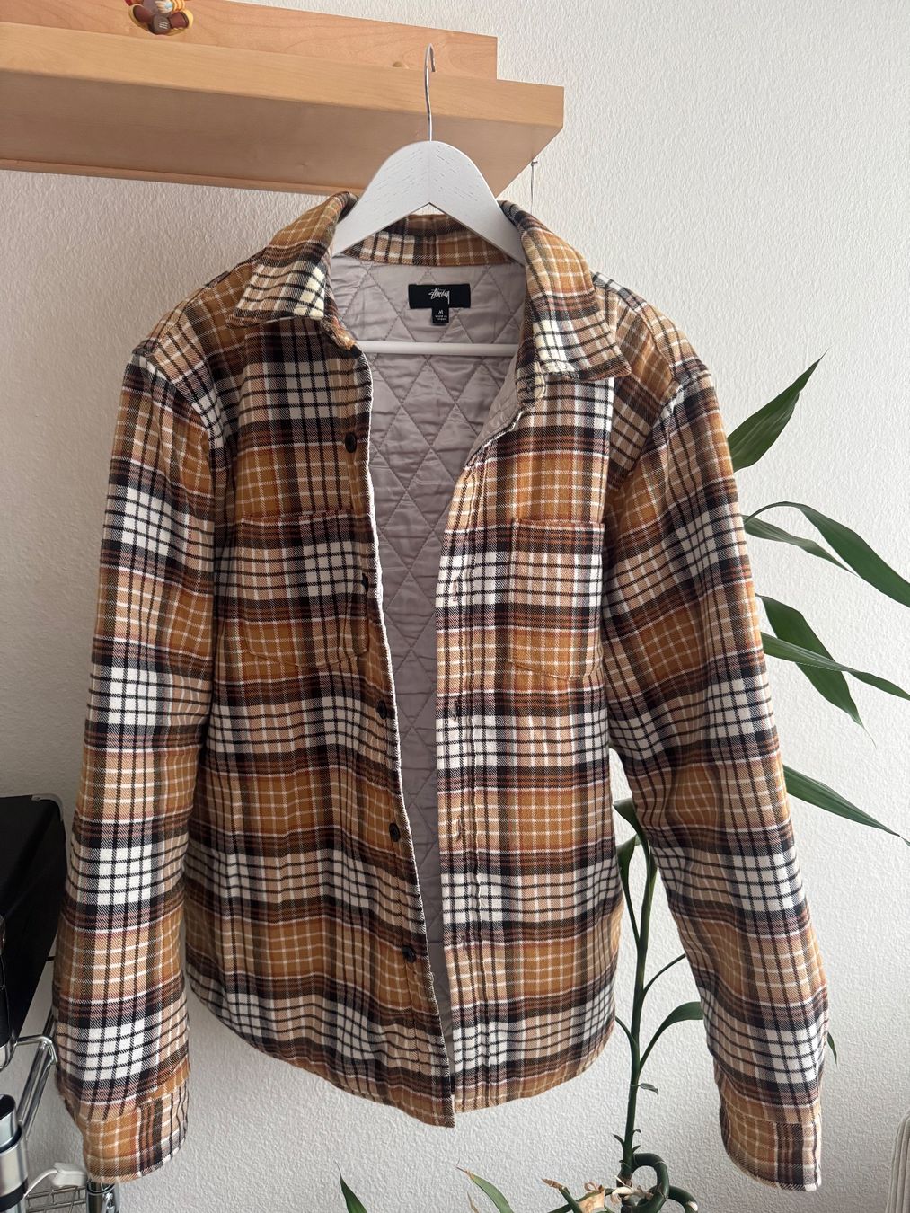 Camicie: Stüssy Flanellhemd Jacke Gr M – Usato da zürich venduto da tanike 1