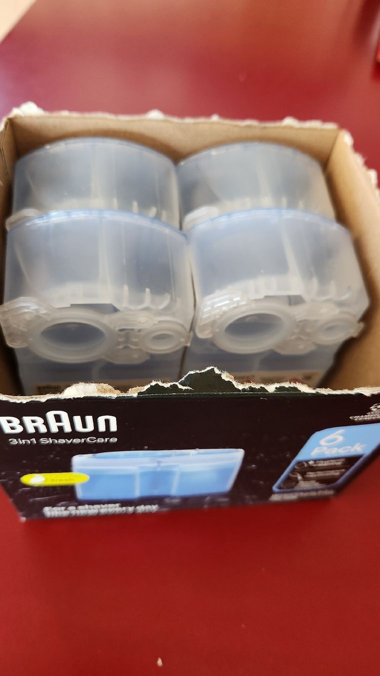 Braun Rasoi & Lamette da barba: Braun Reinigungskartuschen – Nuovo (secondo la descrizione) da Niederuzwil venduto da Auwi