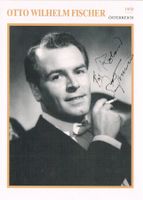 O.W. Fischer 1915-2004 Autogramm Fotokarte 13x18cm