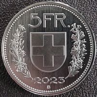 5 Franken 2023 stgl. / aus Münzsatz