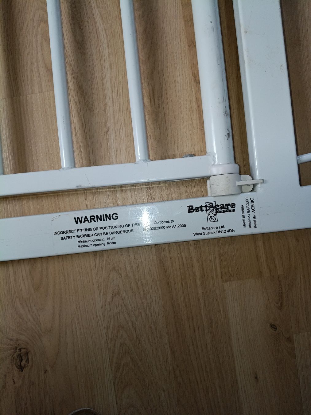 Tutto per la sicurezza: Türgitter Treppenschutzgitter Baby oder Haustier  – Usato da Wernetshausen venduto da KS8340 3
