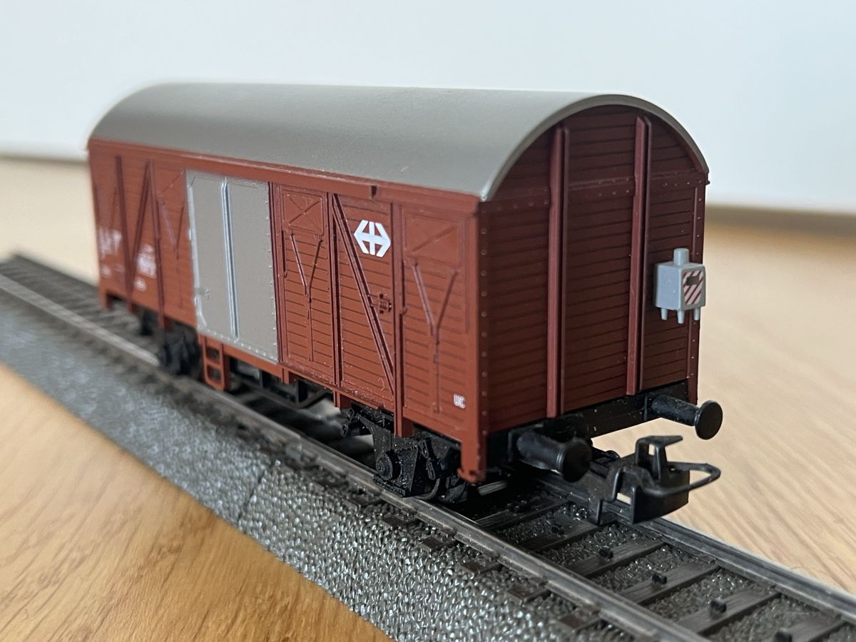 Märklin Modellini di ferrovie: Konvolut Güterwagen Märklin – Usato da Basel venduto da Re620_11627 3