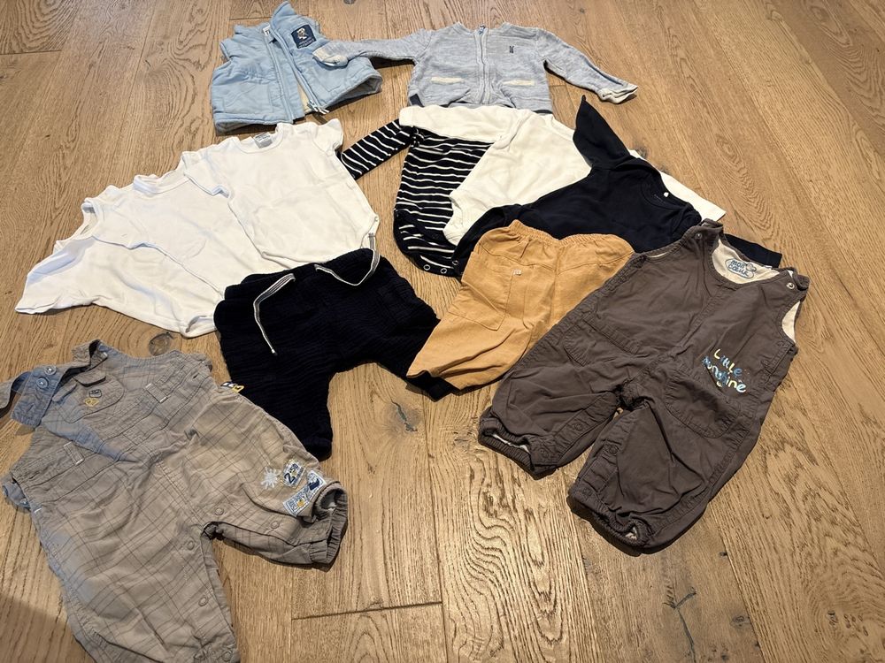 Lots de vêtements: Babykleider Paket, 12 Artikel, Mix Grösse 62/68 – Neuf (Voir description) à Dietikon par sue_qzb6