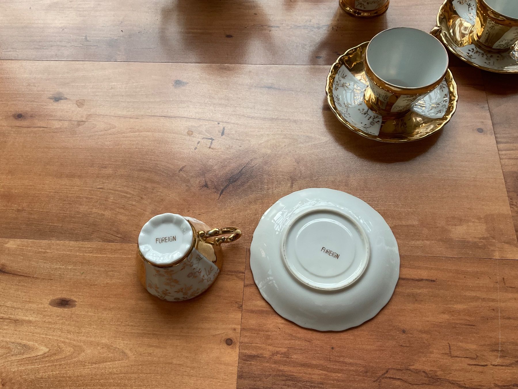 Set di piatti: Wunderschöne Jugendstil Foreign Porzellan – Usato da Graenichen venduto da Chapron 3